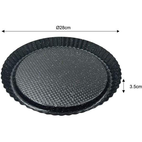 Forma do pieczenia tarty Klausberg KB-7836 (28 x 3,5 cm)