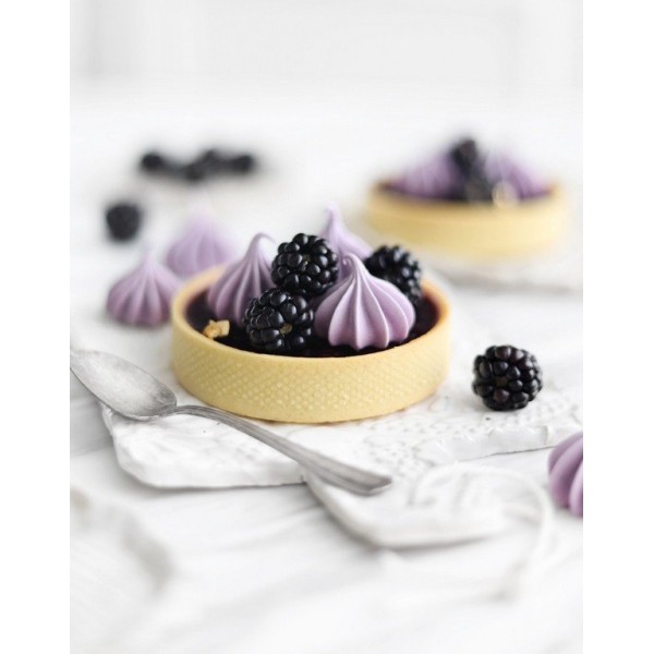 Перфороване кругле кільце для випічки 8 см - Patisse