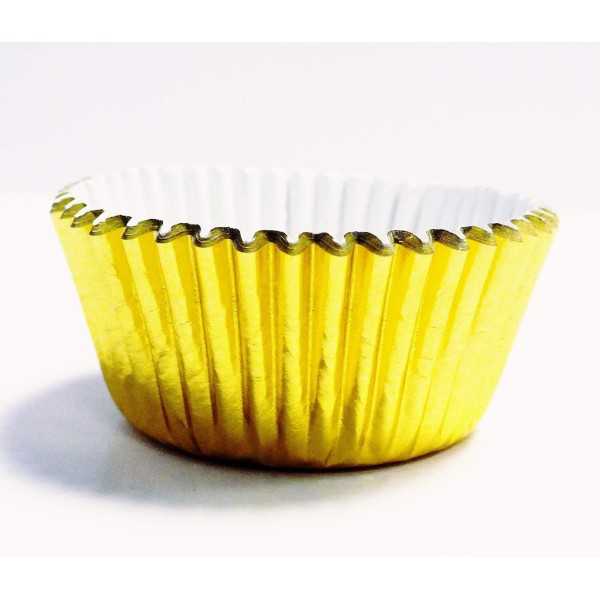 Металеві міні-форми для мафінів PME (45 шт.) золотисті