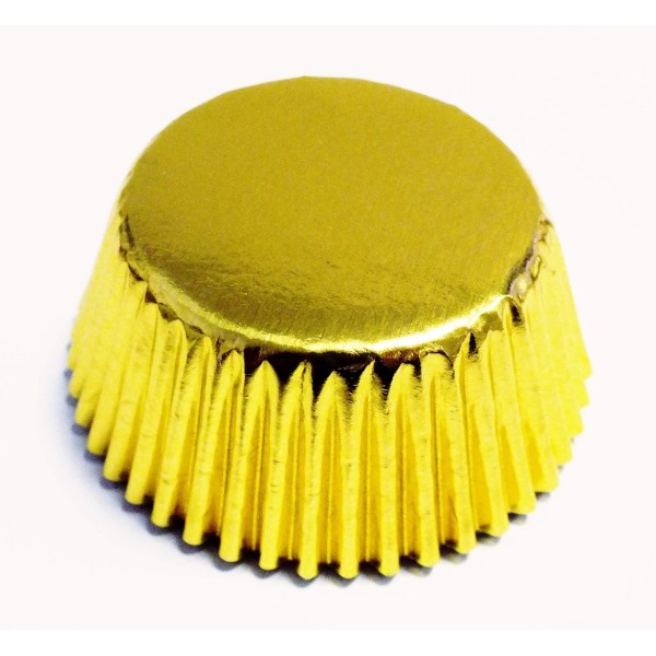 Металеві міні-форми для мафінів PME (45 шт.) золотисті