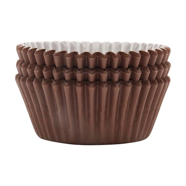 Формочки для кексів PME (60 штук) коричневого кольору