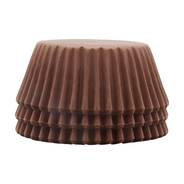 Формочки для кексів PME (60 штук) коричневого кольору