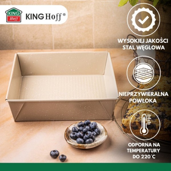 Forma do pieczenia Kinghoff KH-1974 (24 x 24 cm)