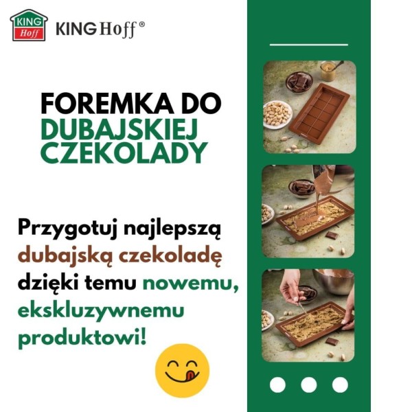Forma do czekolady Kinghoff KH-1945 (25 x 13,5 cm)