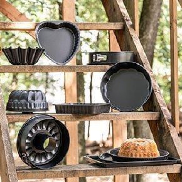 Кондитерська BALLARINI, форма для тарта у формі серця, 25 см