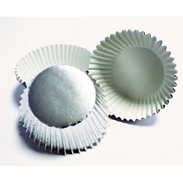 Металеві міні-форми для мафінів PME (45 шт.) сріблясті