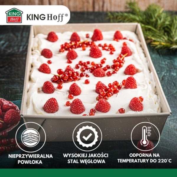 Forma do pieczenia Kinghoff KH-1975 (36,5×24 cm)