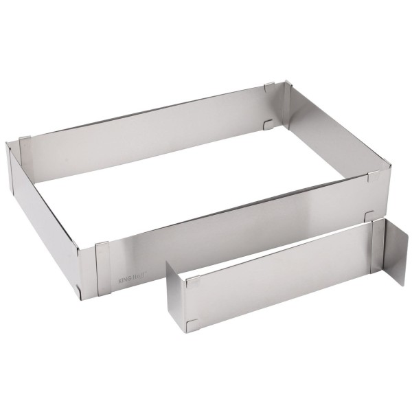 Regulowana forma do ciasta Kinghoff KH-1907 (34–52 x 27–18,5 x 5 cm)