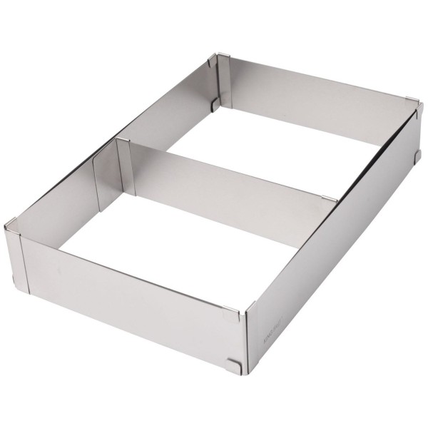 Regulowana forma do ciasta Kinghoff KH-1907 (34–52 x 27–18,5 x 5 cm)