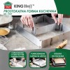 Regulowana forma do ciasta Kinghoff KH-1907 (34–52 x 27–18,5 x 5 cm)