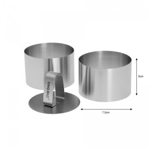 Zestaw foremek do deserów i zapiekanek Kinghoff KH-4610 (3 elementy)