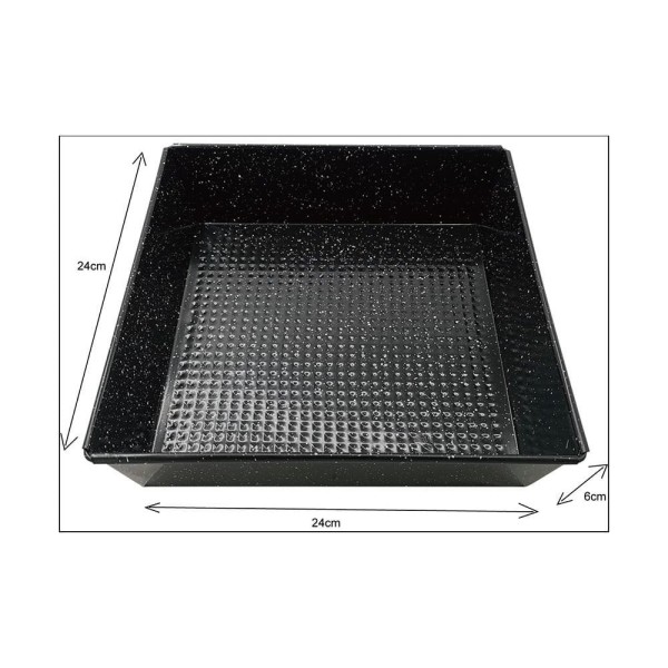 Forma do pieczenia Kinghoff KH-1774 (24 x 24 cm, powłoka marmurek)