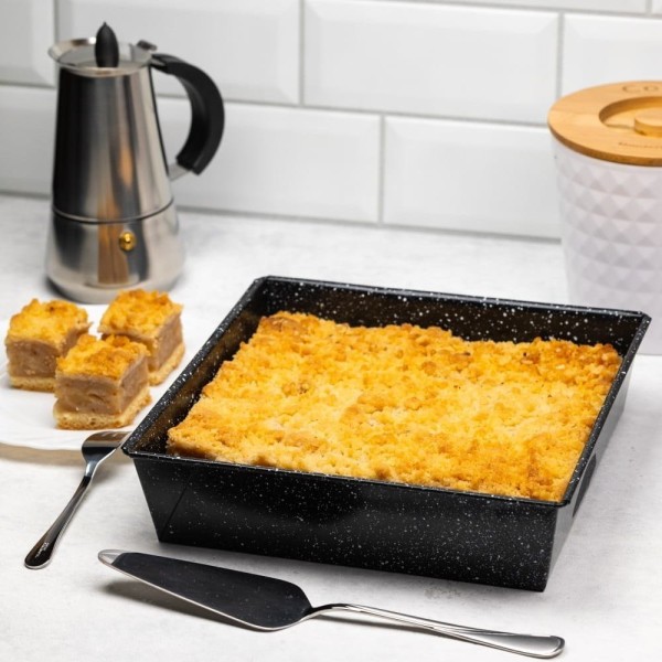 Forma do pieczenia Kinghoff KH-1774 (24 x 24 cm, powłoka marmurek)