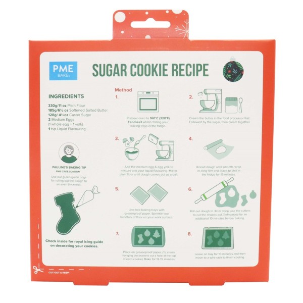 Zestaw foremek do ciastek PME 3 (świąteczne)