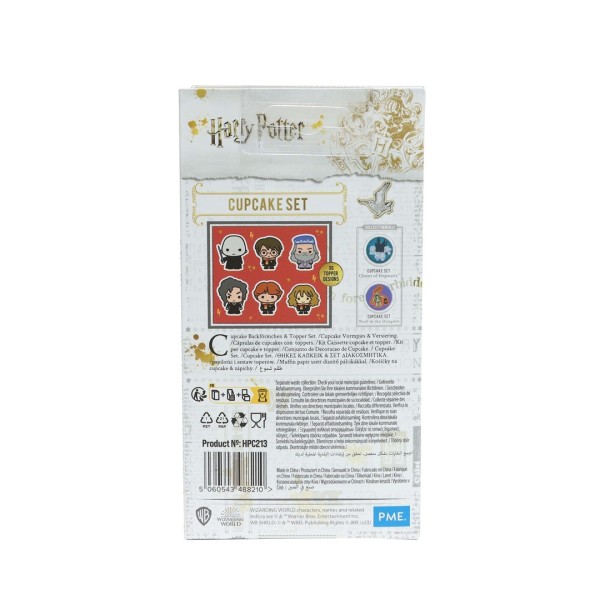 Формочки для кексів та топпери PME «Гаррі Поттер» (24 шт.)
