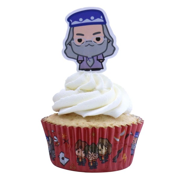 Формочки для кексів та топпери PME «Гаррі Поттер» (24 шт.)