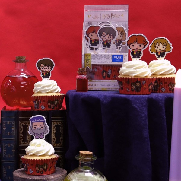 Формочки для кексів та топпери PME «Гаррі Поттер» (24 шт.)