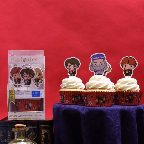 Формочки для кексів та топпери PME «Гаррі Поттер» (24 шт.)