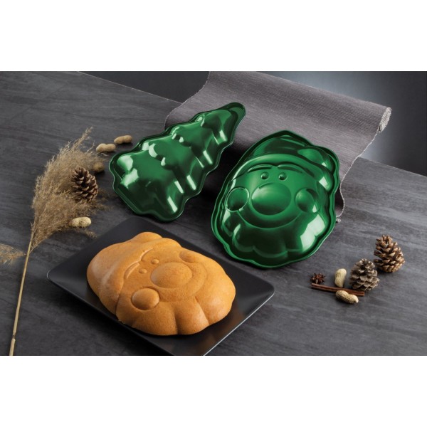 НАБІР З 2 РІЗДВЯНИХ ЧАШОК ДЛЯ ПЕЧИВА BERLINGER HAUS EMERALD BH-6949