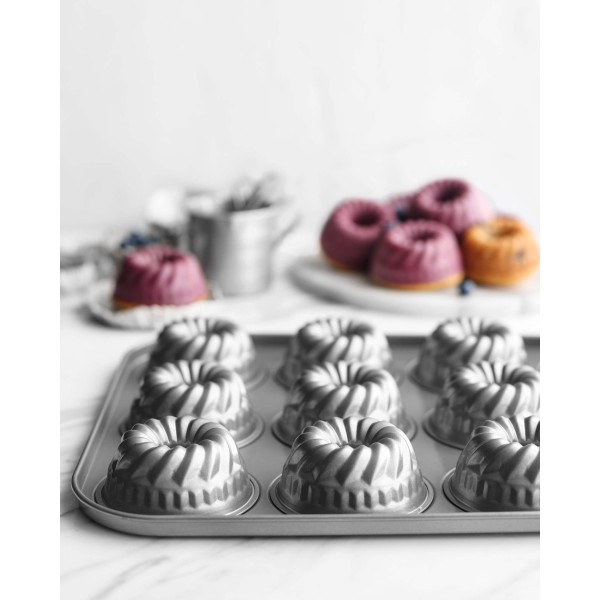 Forma do mini babeczek Patisse SILVER-TOP (12 szt.)