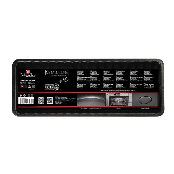 ГОРФОВАНЕ ДЕКО ДЛЯ ВИПІКАННЯ 31,5x12 см BERLINGER HAUS БУРГУНДСЬКИЙ BH-7638