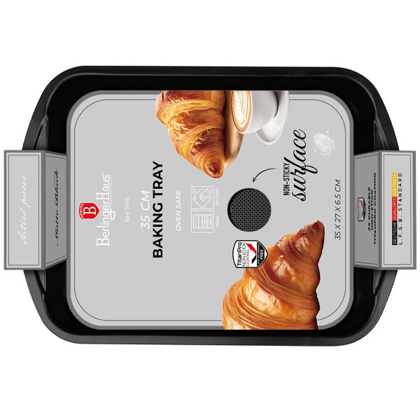 Форма для випікання 30 см BerlingerHaus BH-7916, колекція Matte Black