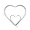 Набір з 2 металевих форм для форм серця PME