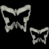 Набір з 2 металевих форм для метеликів PME