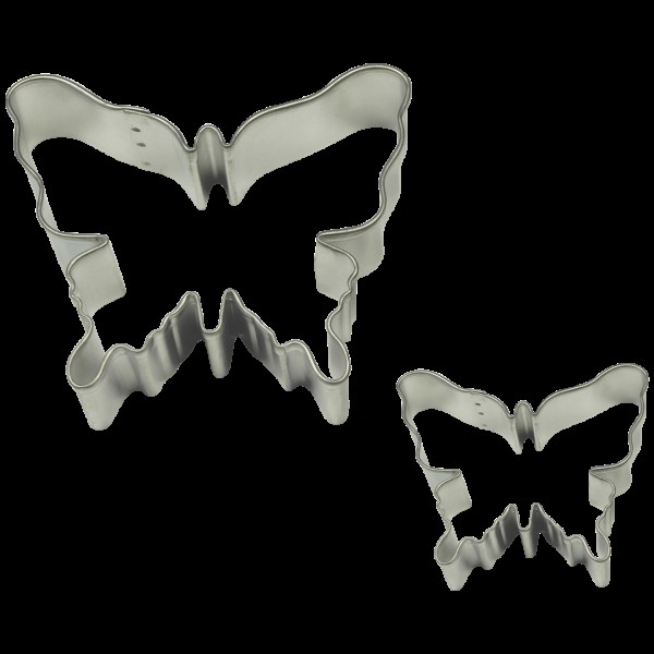 Набір з 2 металевих форм для метеликів PME