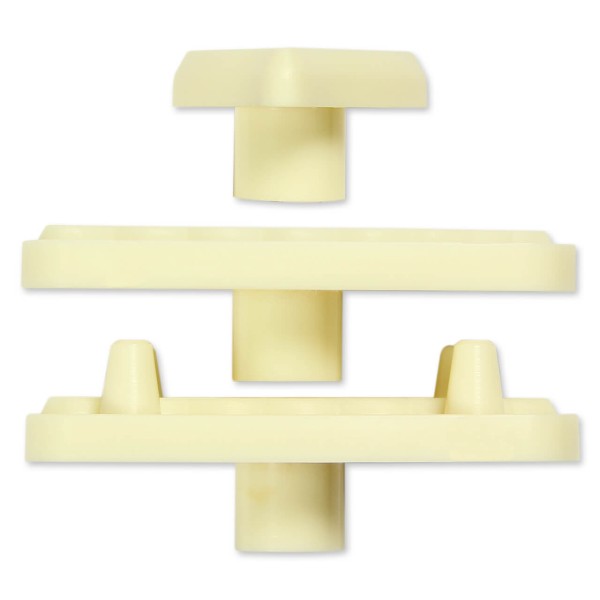 Zestaw wykrawaczy do ciasta PME JEM (3 elementy)