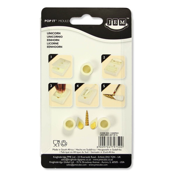 Zestaw wykrawaczy do ciasta PME JEM (3 elementy)