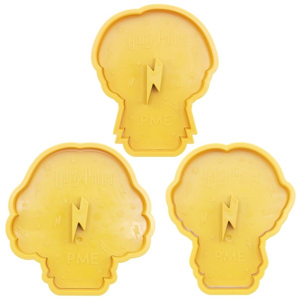 Zestaw wykrawaczy do ciastek PME Harry Potter (3 szt.)