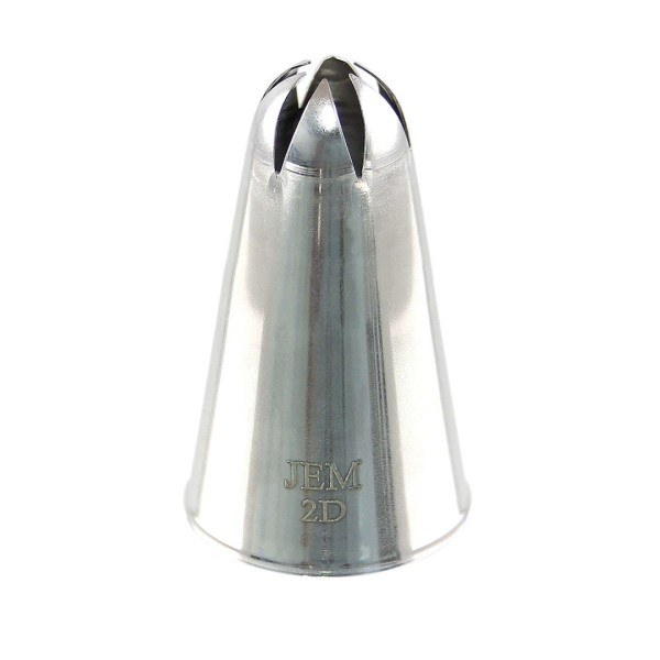 Końcówka dekoracyjna do rękawa cukierniczego PME 2D (stalowa)