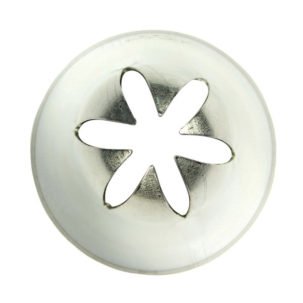 Końcówka dekoracyjna do rękawa cukierniczego PME 2D (stalowa)