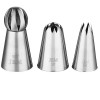 Zestaw końcówek dekoracyjnych PME 3 (3 elementy)