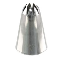 Декоративний зіркоподібний наконечник PME середнього розміру зі сталлю