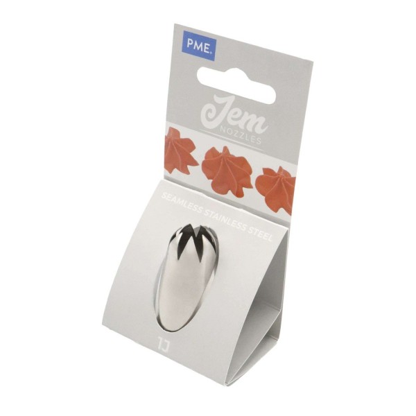 Końcówka dekoracyjna do rękawa cukierniczego PME mała gwiazdka (stalowa)