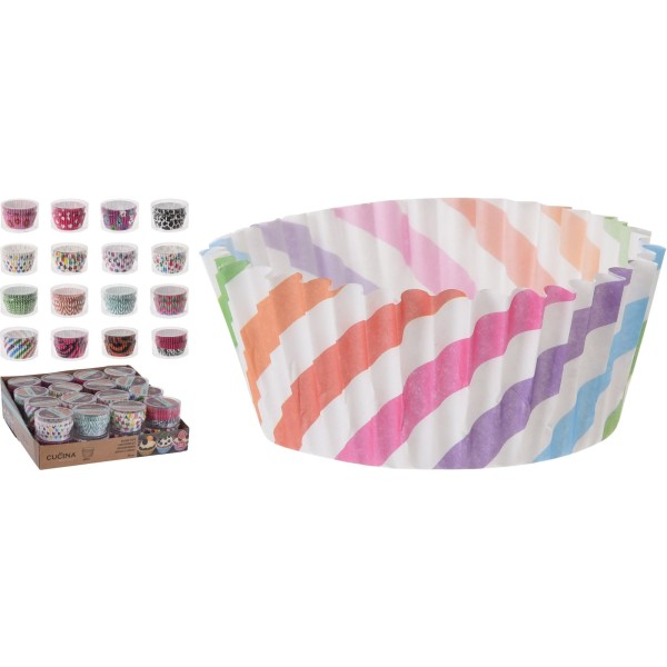 Papilotki do muffinek Mondex KPL 60SZT (60 sztuk)