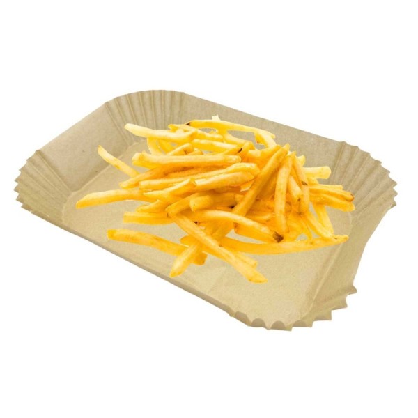 ПАПЕРОВІ ВСТАВКИ ДЛЯ ФРИТЮРНИЦІ ПРЯМОКУТНІ 22x14см 50шт. ALPENBURG