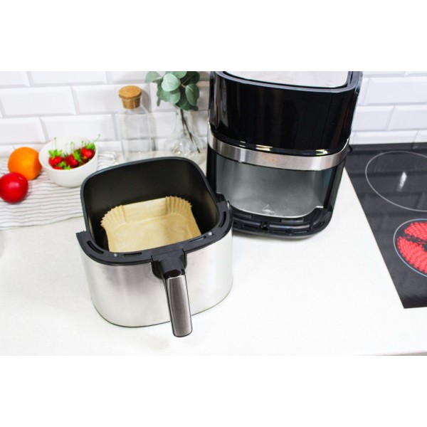 Вкладиш з паперу для випічки для аерофритюрниці 20x16 см 100 штук BRUNBESTE BB-3467