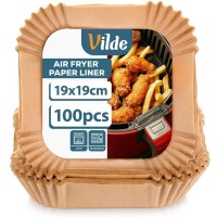 КВАДРАТНІ ПАПЕРОВІ ВСТАВКИ ДЛЯ ФРИТЮРНИЦІ 19 x 19 см 100 шт. 279045