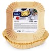 ПАПЕРОВІ ВСТАВКИ ДЛЯ ФРИТЮРНИЦІ 21x21см 100 шт. КВАДРАТНІ 120071