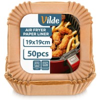 КВАДРАТНІ ПАПЕРОВІ ВСТАВКИ ДЛЯ ФРИТЮРНИЦІ 19 x 19 см 50 шт. 279044