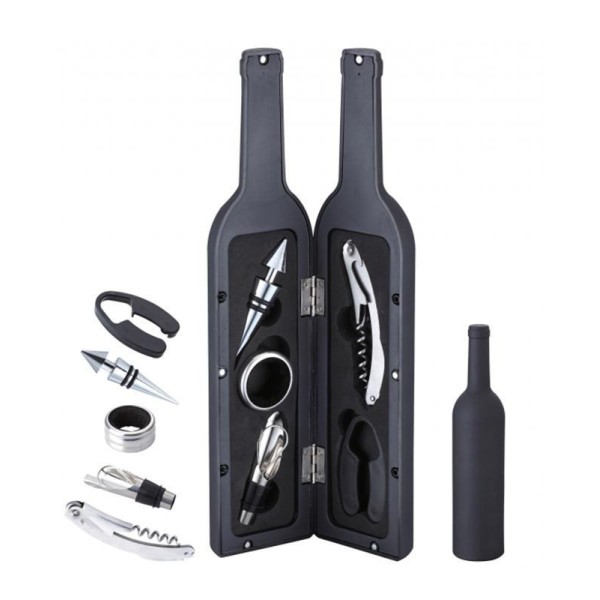 Zestaw do wina Kinghoff KH-1166 (w etui w formie butelki)