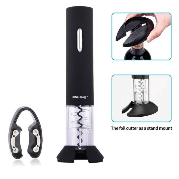 Elektryczny korkociąg Kinghoff KH-1591 (do wina)