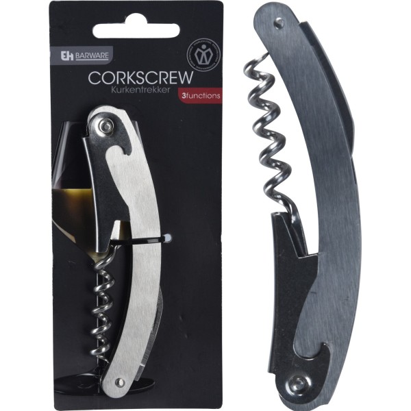 ШТОПОР З НЕРЖАВІЮЧОЇ СТАЛІ