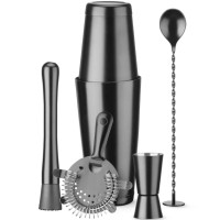 Zestaw barmański Bar Up w tubie (czarny)