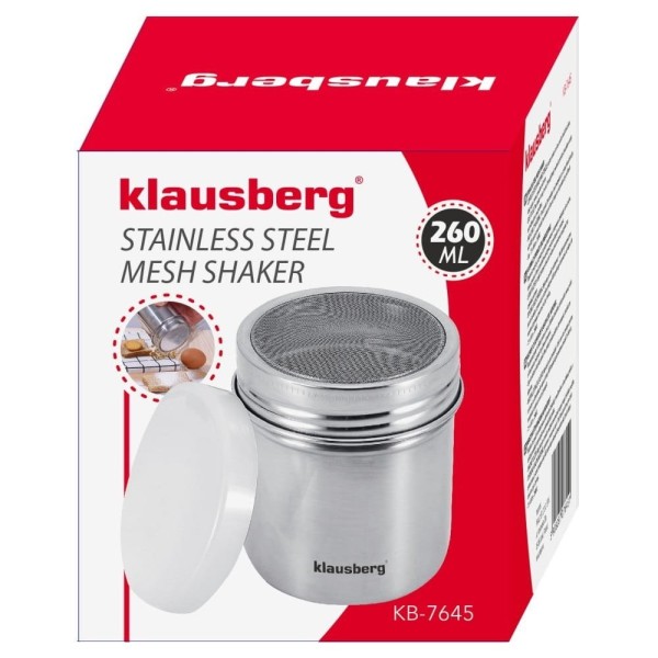 Pojemnik do posypywania cukru Klausberg KB-7645 (260 ml)