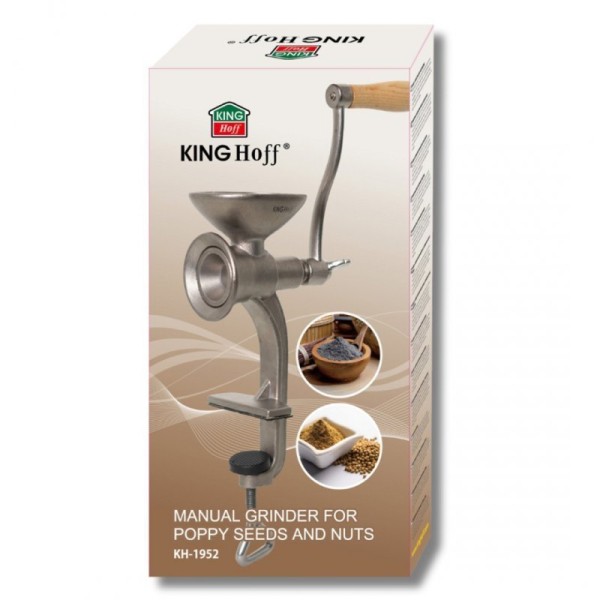 Maszynka do mielenia maku i orzechów Kinghoff KH-1952 (ręczna)