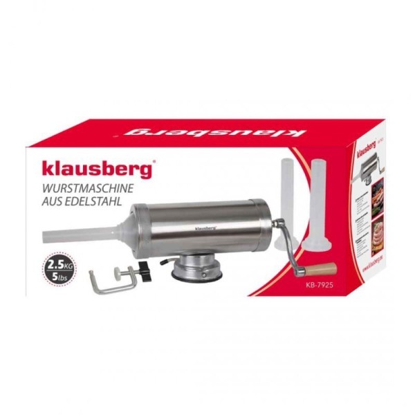 РУЧНА НАЧИННИК ДЛЯ КОВБАС 2,5 кг KLAUSBERG KB-7925
